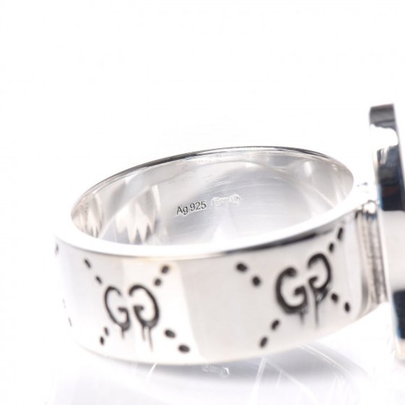 🥳💕HOST PICK💕🥳 Gucci Ghost Ring in Silver - Picture 5 of 12